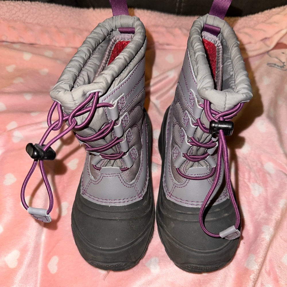 The North Face Grey snow boots